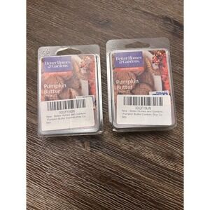 Better Homes Gardens Pumpkin Butter Cookies Wax Melts Limited Edition 2 Pack
